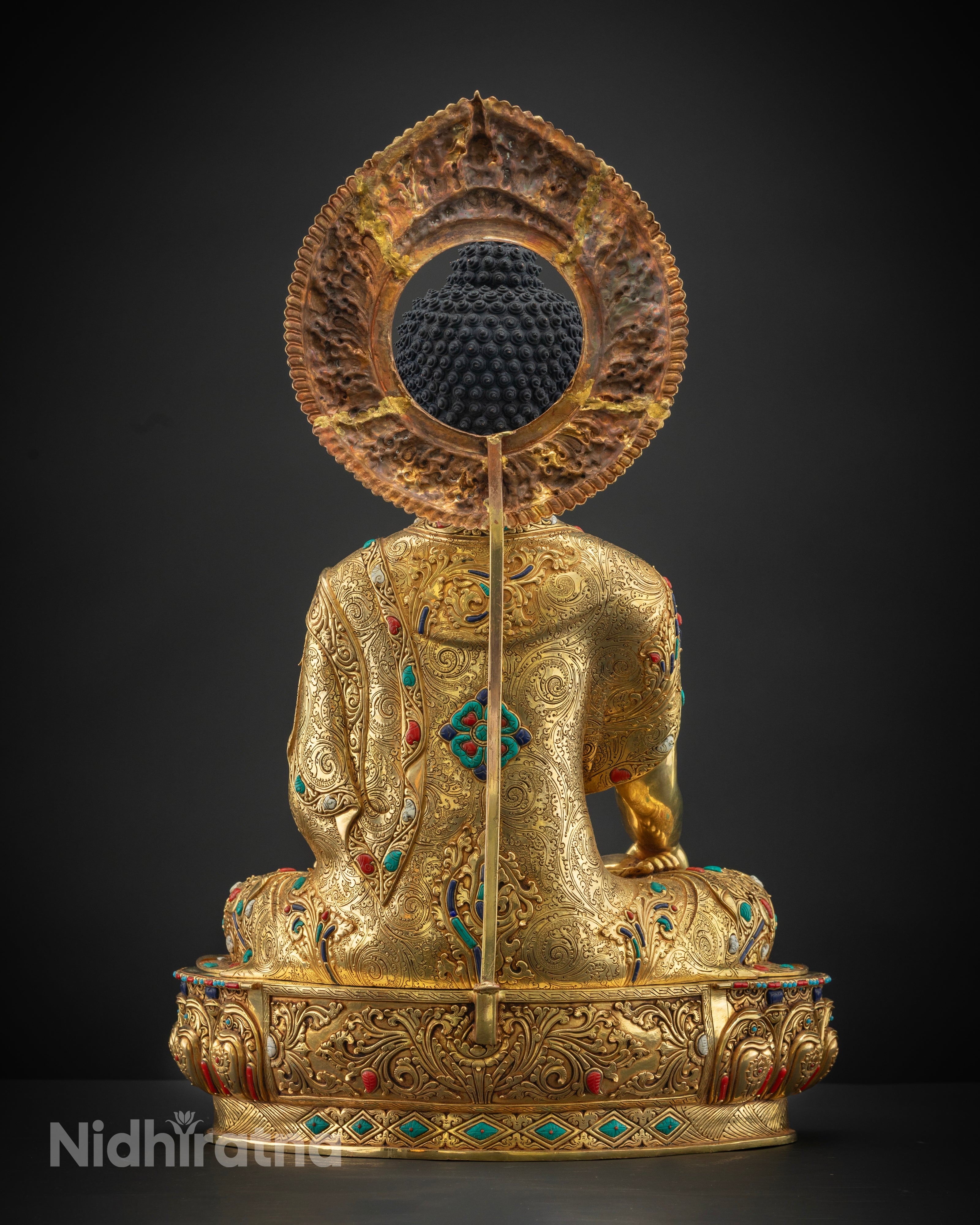 Shakyamuni Buddha Statue From Nepal | Invite Enlightenment and Peaceful Energy