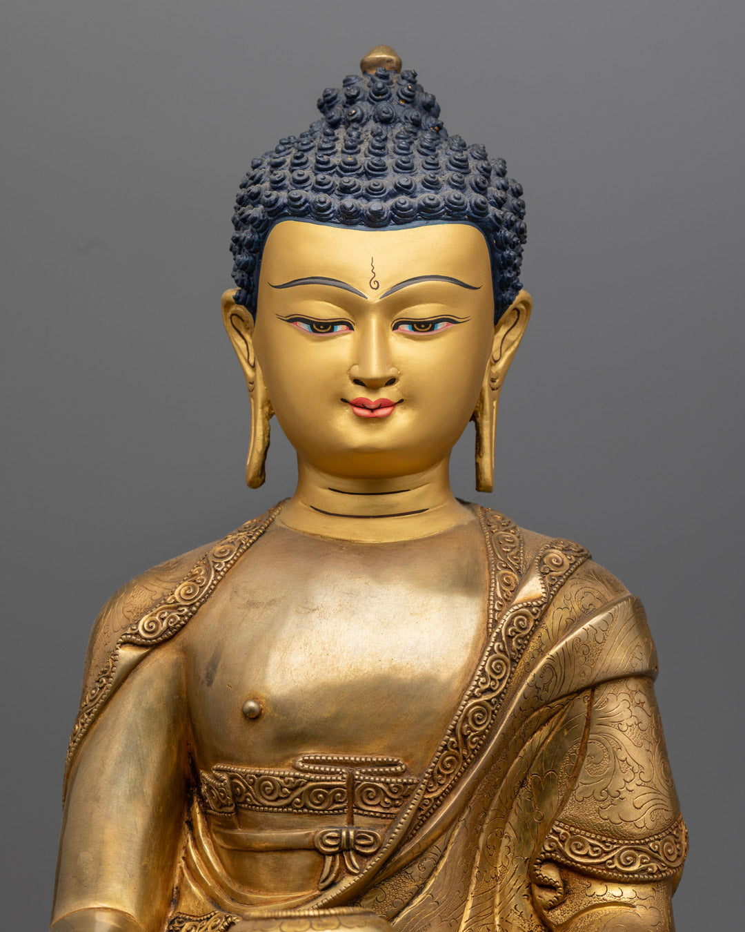 24k Gold Plated Buddha Sculpture | Enlightenment Buddha