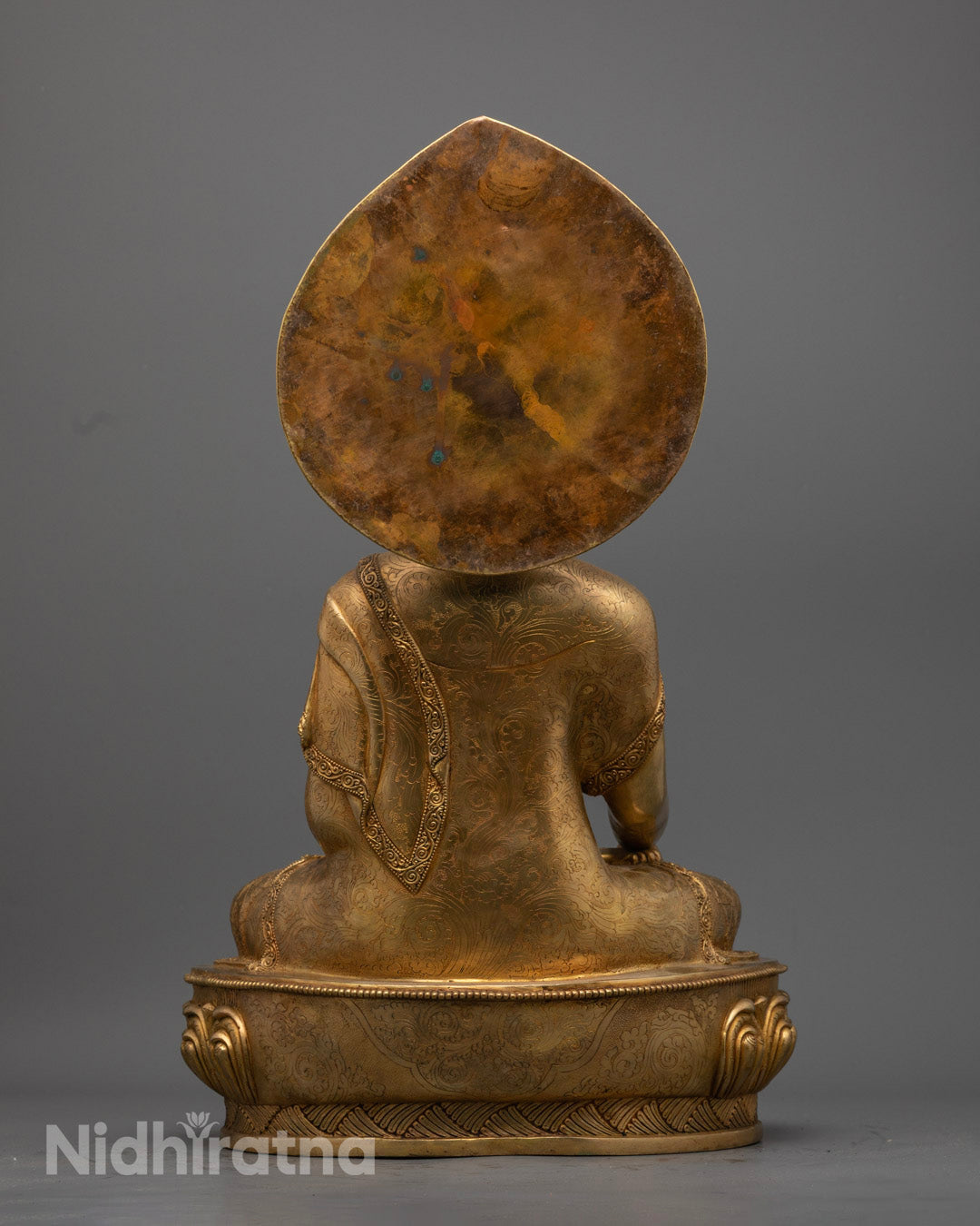 24k Gold Plated Buddha Sculpture | Enlightenment Buddha