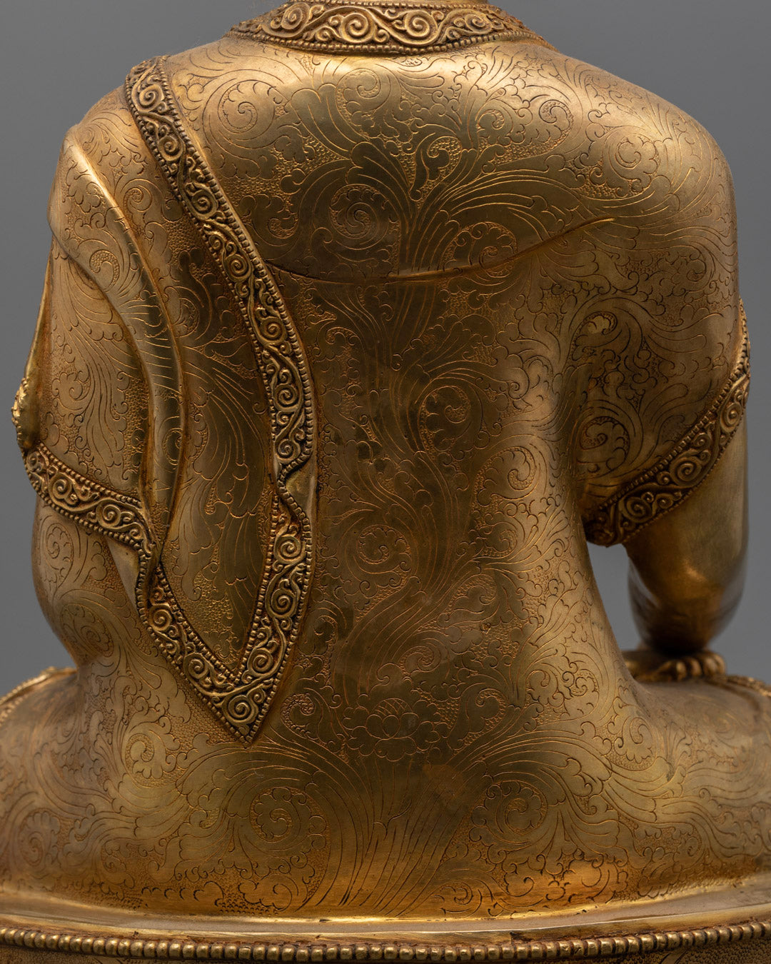 24k Gold Plated Buddha Sculpture | Enlightenment Buddha