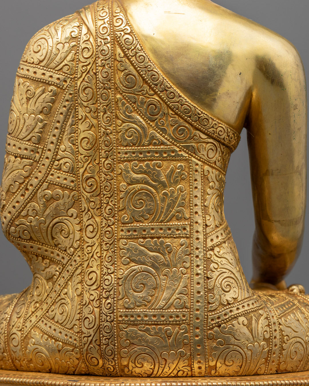 Enlightened Shakyamuni Buddha Statue | Nepalese Buddhist Statue