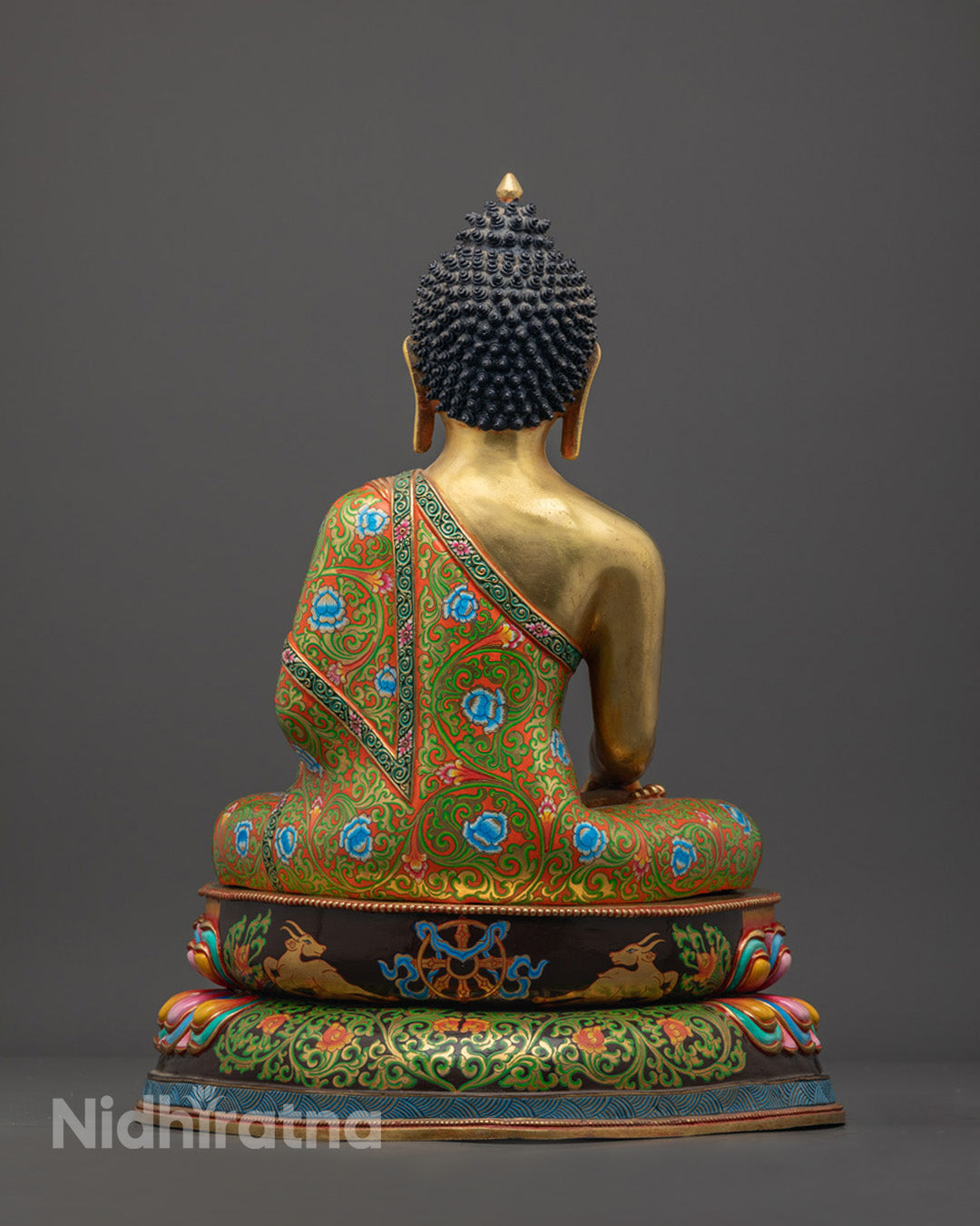 Shakyamuni Buddha Statue | Traditional Nepalese Sculpture