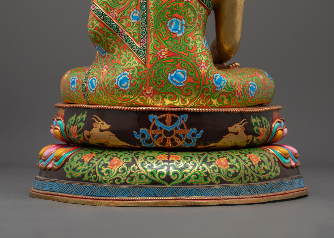 Shakyamuni Buddha Statue | Traditional Nepalese Sculpture