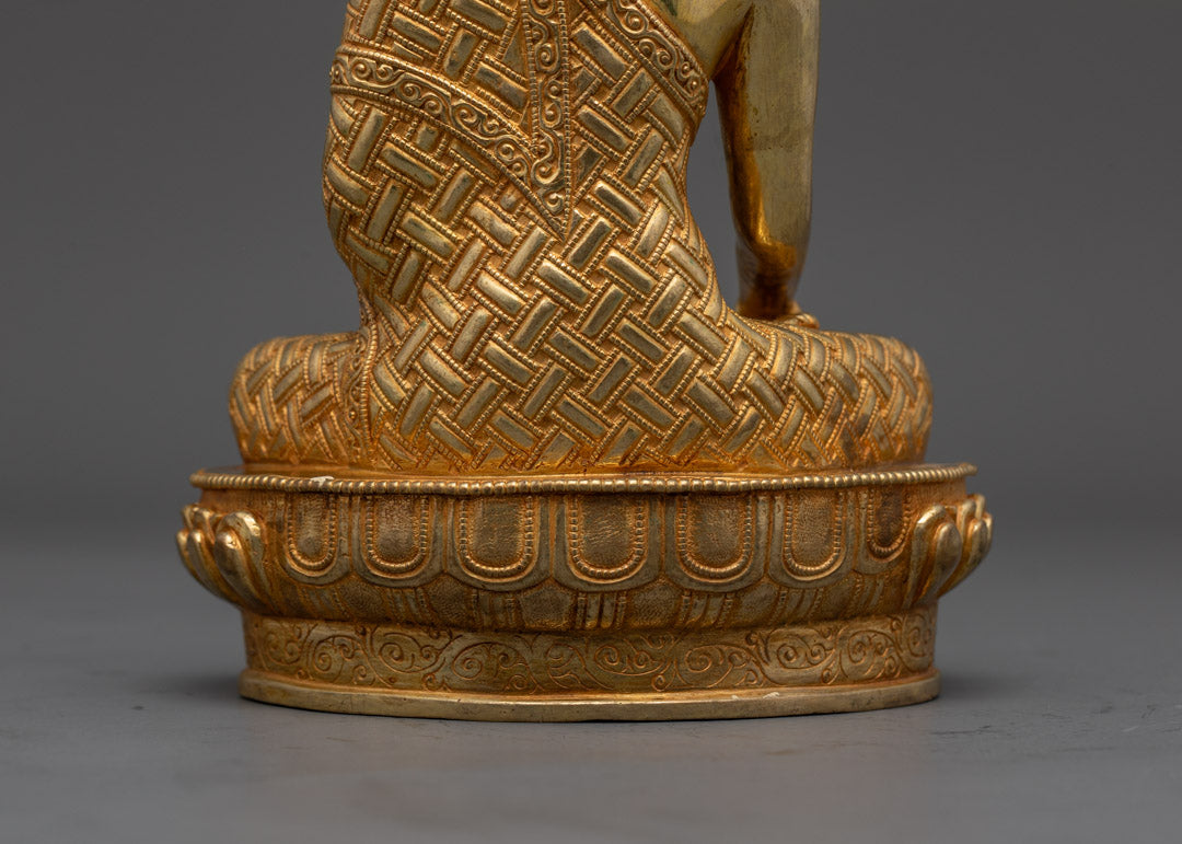 Shakyamuni Buddha Statue | Handcrafted Buddhist Art from Nepal