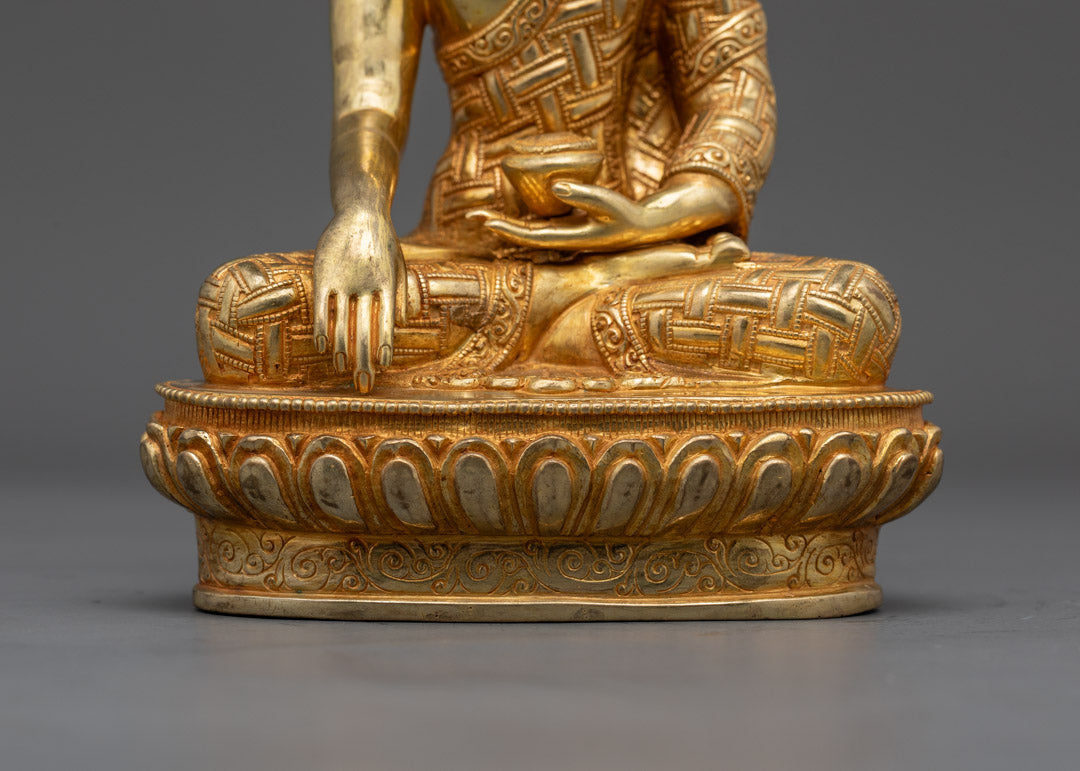 Shakyamuni Buddha Statue | Handcrafted Buddhist Art from Nepal