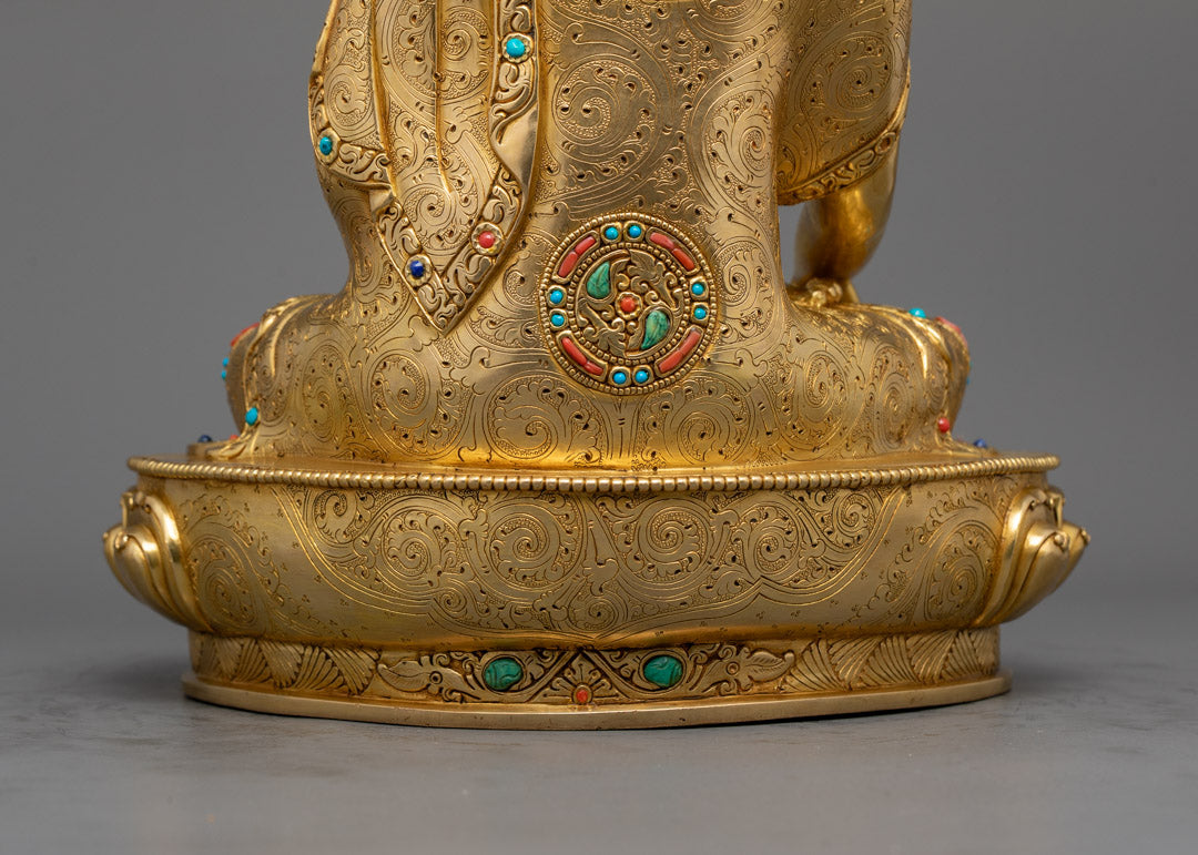 Shakyamuni Buddha Statue – Sacred Nepalese Sculpture for Spiritual Growth
