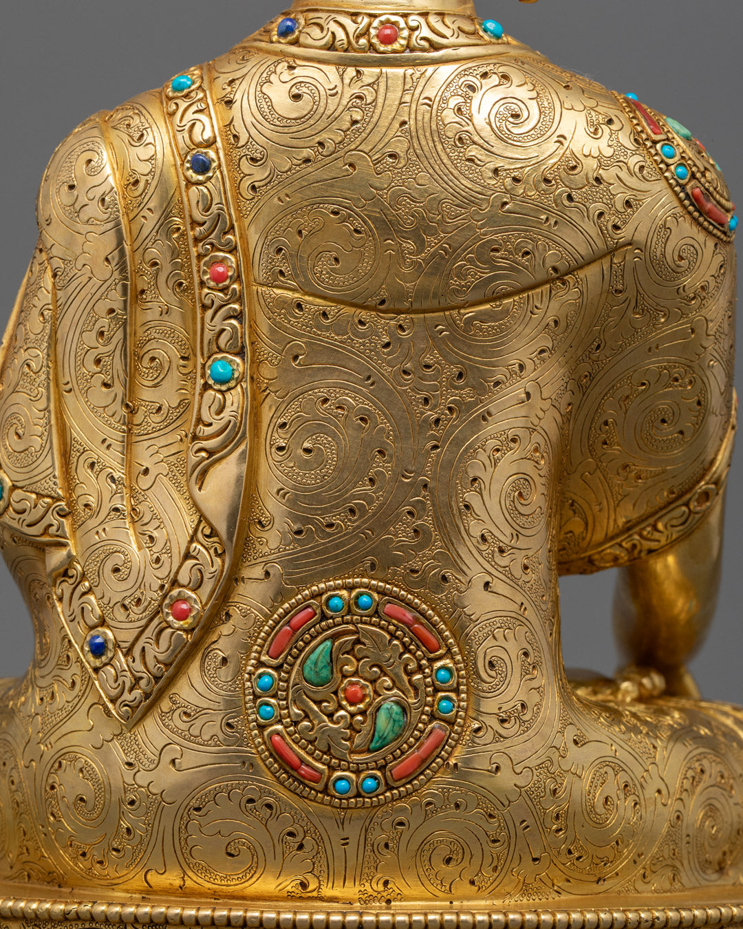 Shakyamuni Buddha Statue – Sacred Nepalese Sculpture for Spiritual Growth