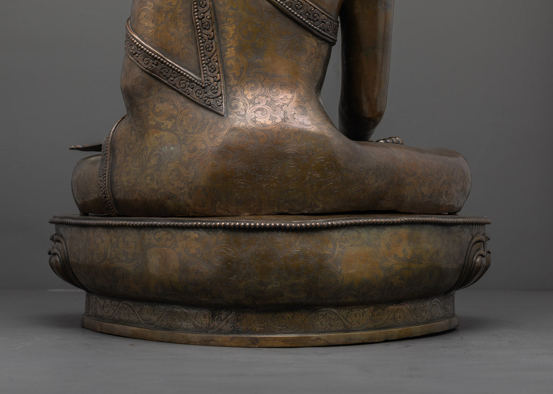 Shakyamuni Buddha Statue | Traditional Buddhist Sculpture