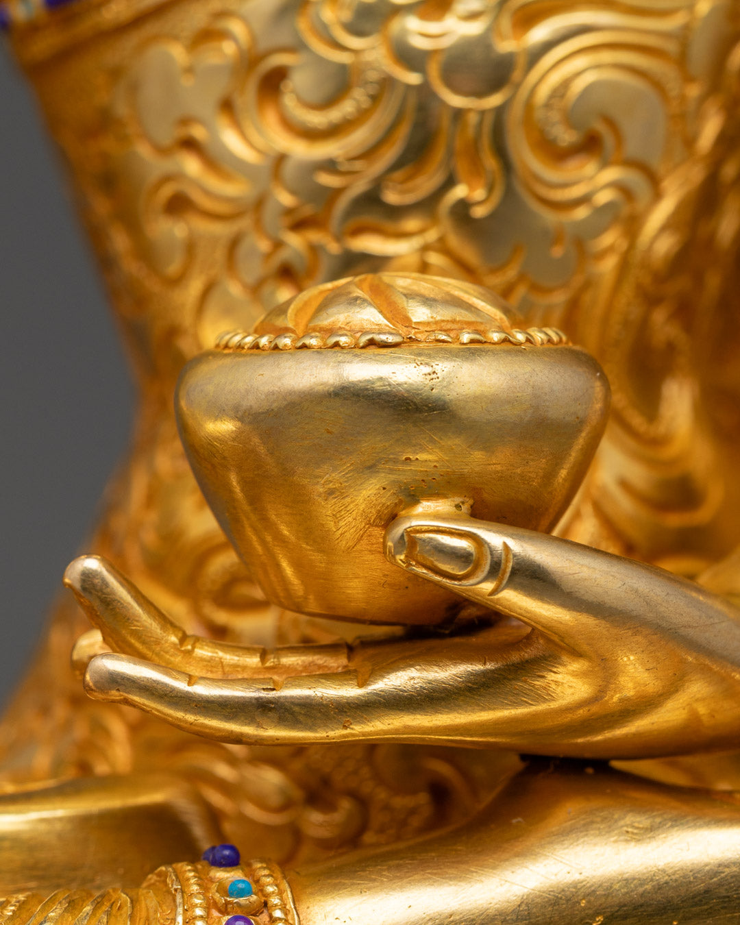 Shakyamuni Buddha Statue | Sacred Hand-Carved Buddhist Art