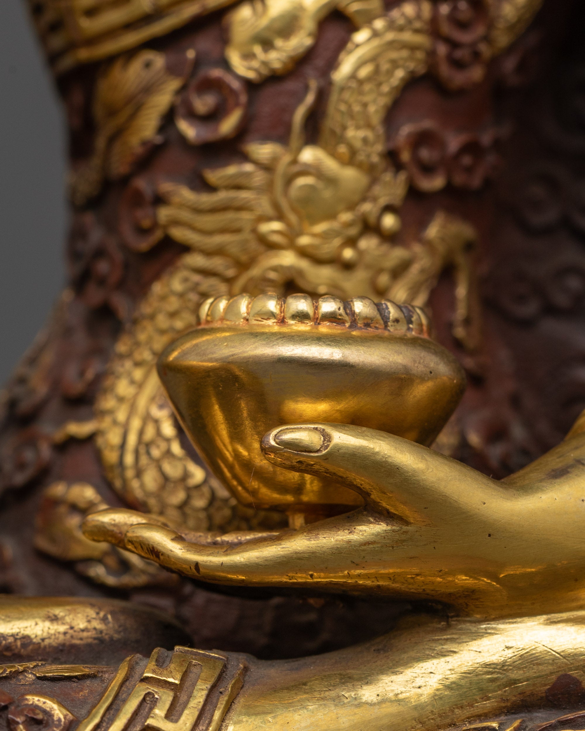 Serene Meditating Buddha Statue | Sacred Shakyamuni Buddha Figurine