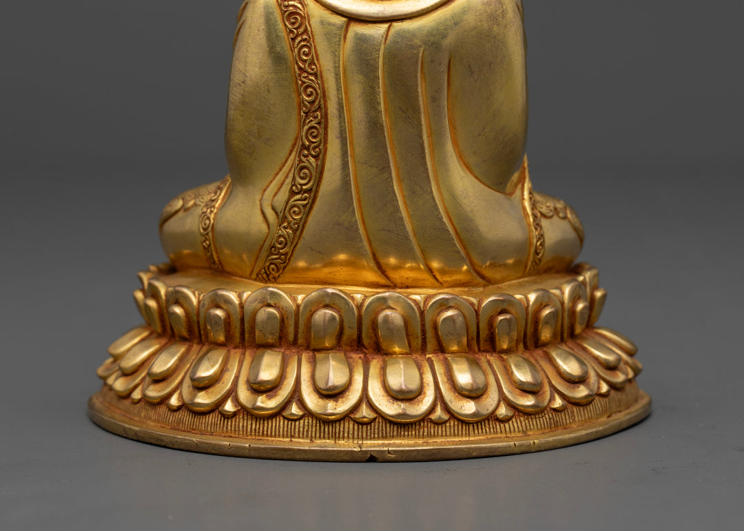 Buddha Shakyamuni Statue | Sacred Tibetan Sculpture