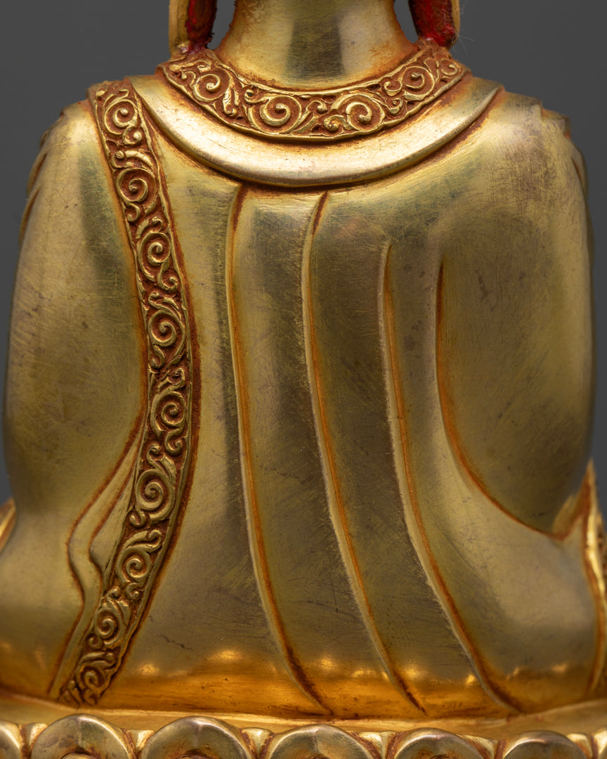 Buddha Shakyamuni Statue | Sacred Tibetan Sculpture
