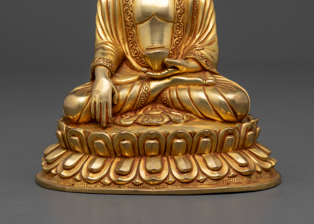 Buddha Shakyamuni Statue | Sacred Tibetan Sculpture