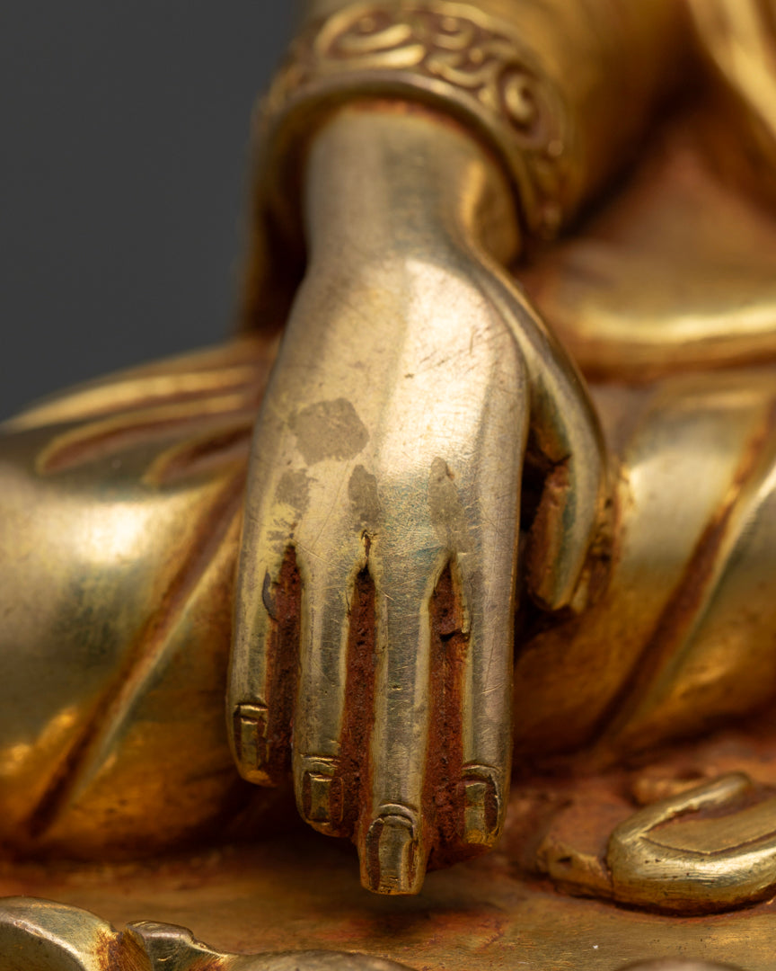 Buddha Shakyamuni Statue | Sacred Tibetan Sculpture