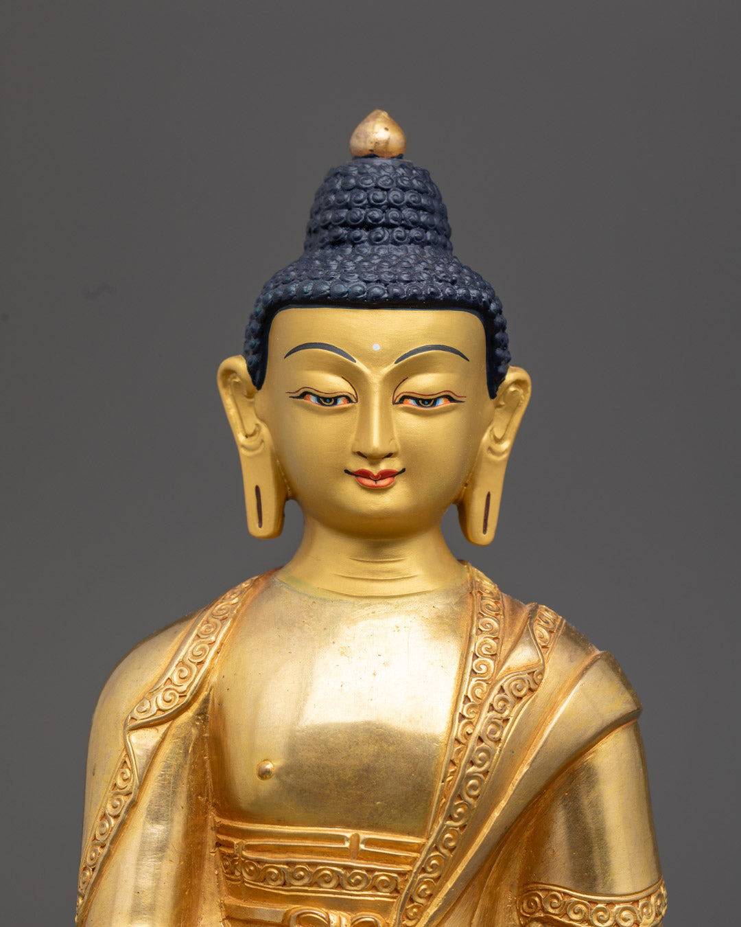 Authentic Nepalese Buddha Statue for Altar and Shrine