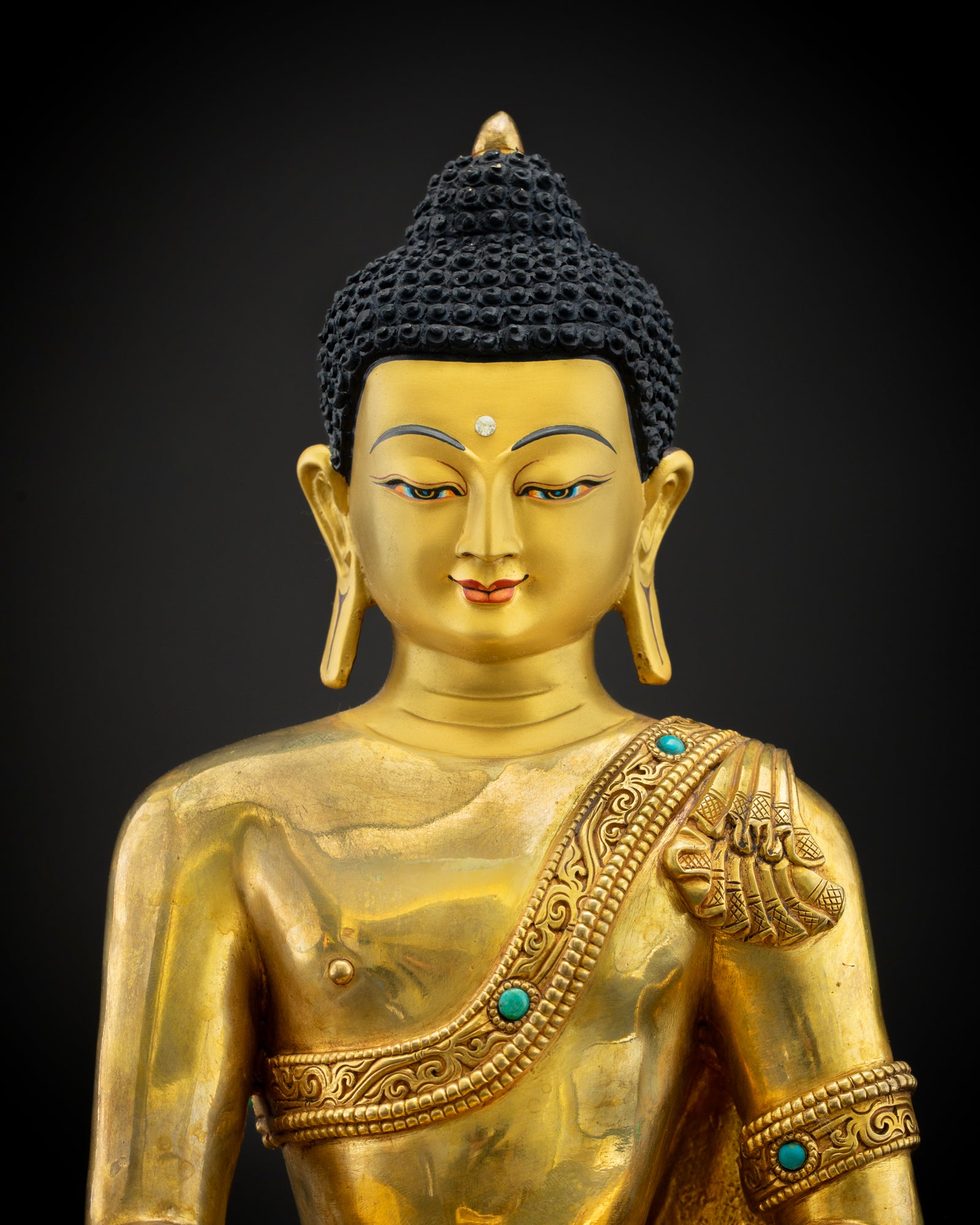 Tibetan Shakyamuni Buddha Statue | Meditation Statue