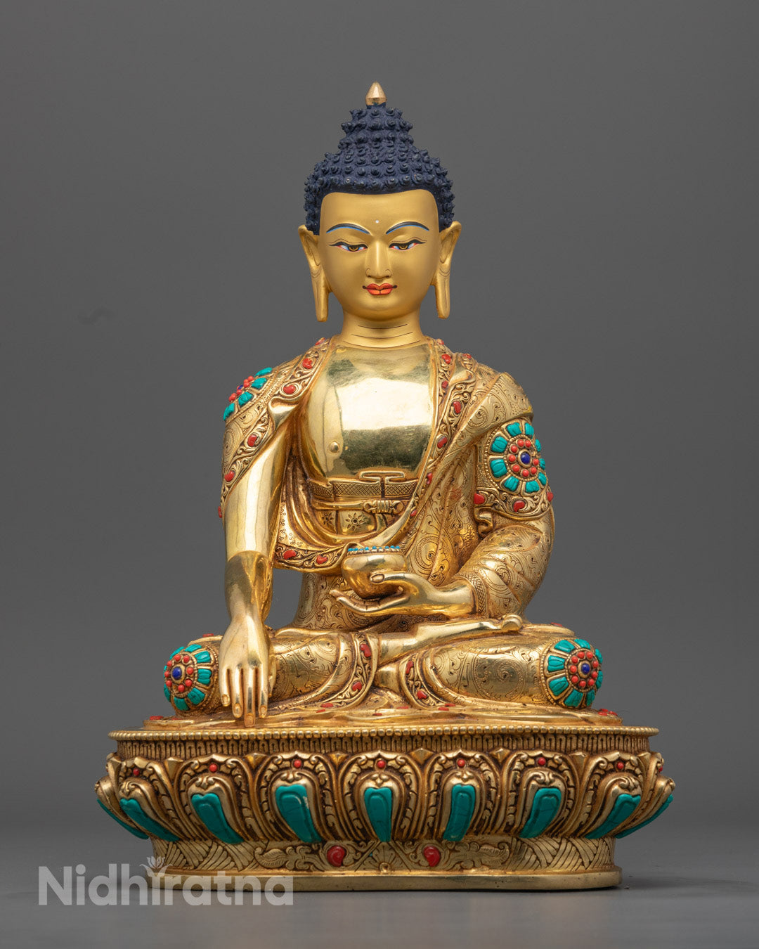Shakyamuni Buddha Statue | Sacred Tibetan Buddha Figure
