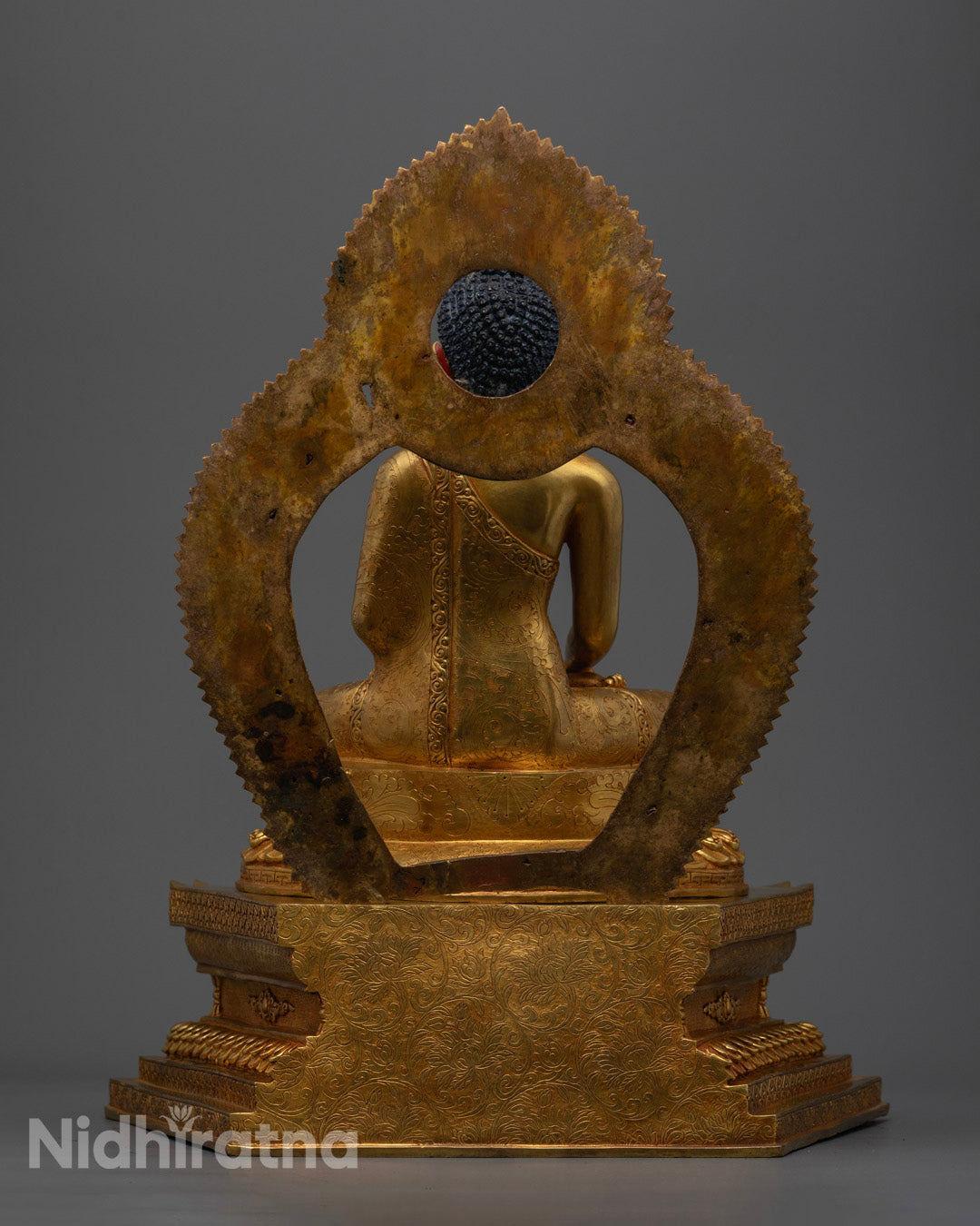 Shakyamuni Buddha Tibetan Statue | Meditation Sculpture