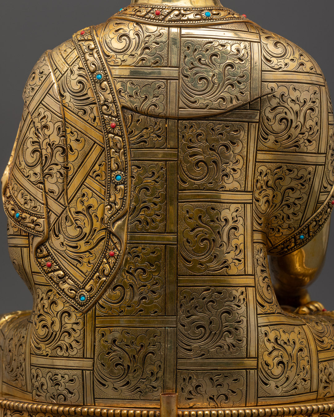 Shakyamuni Buddha Statue | Hand-Carved Tibetan Buddha