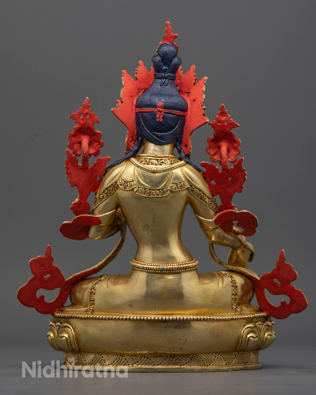 Green Tara Statue | Sacred Buddhist Figurine