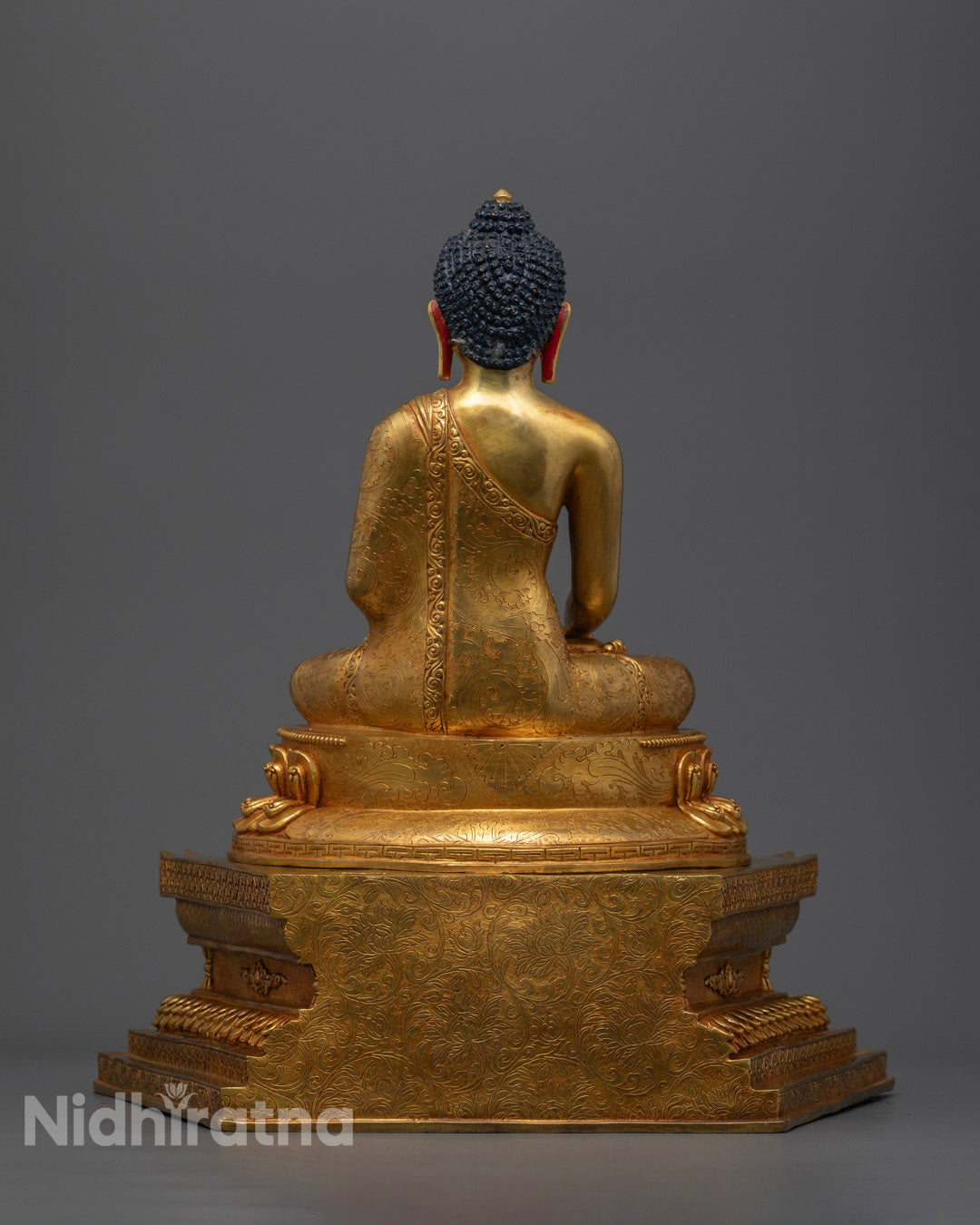 Shakyamuni Buddha Tibetan Statue | Meditation Sculpture