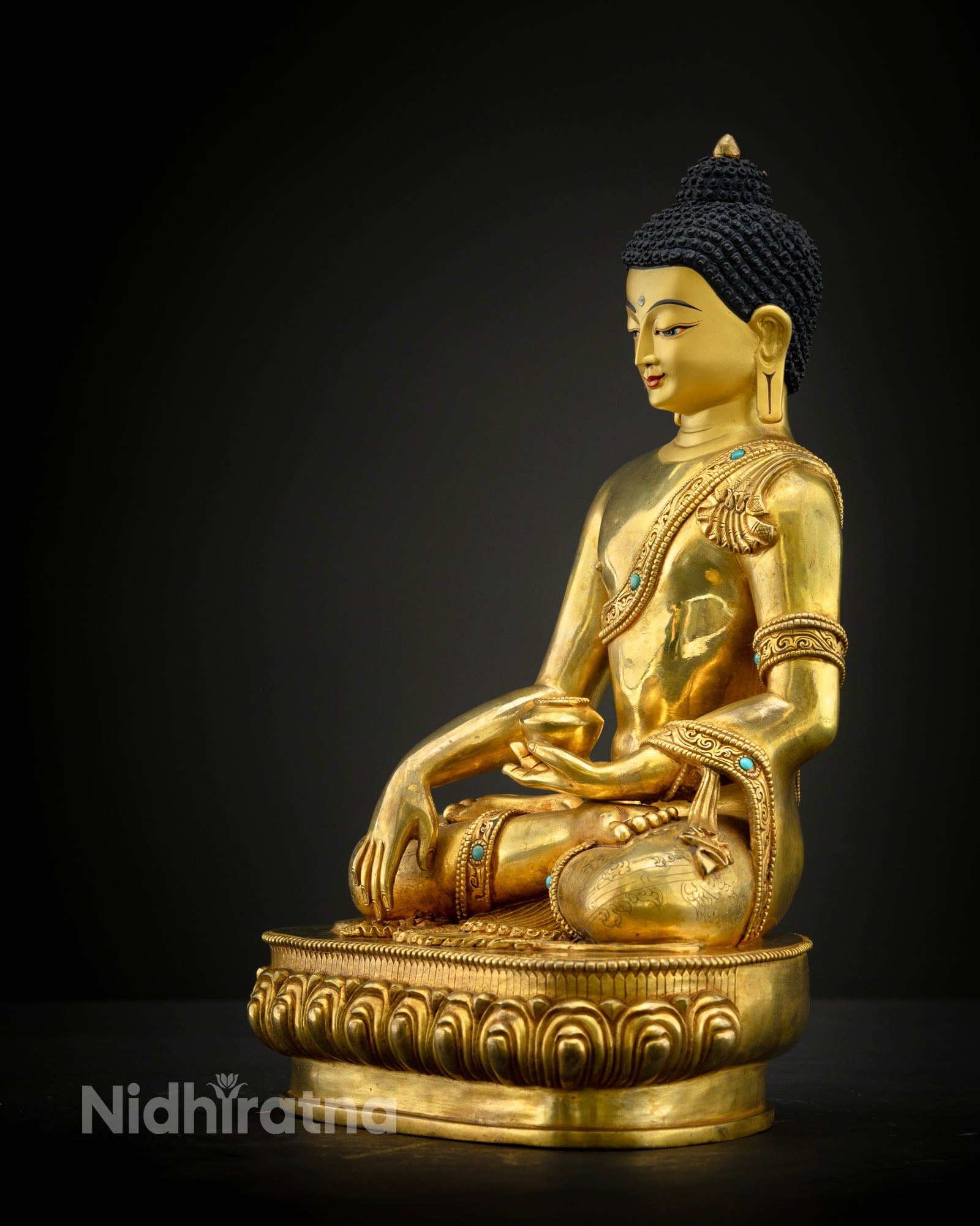 Tibetan Shakyamuni Buddha Statue | Meditation Statue