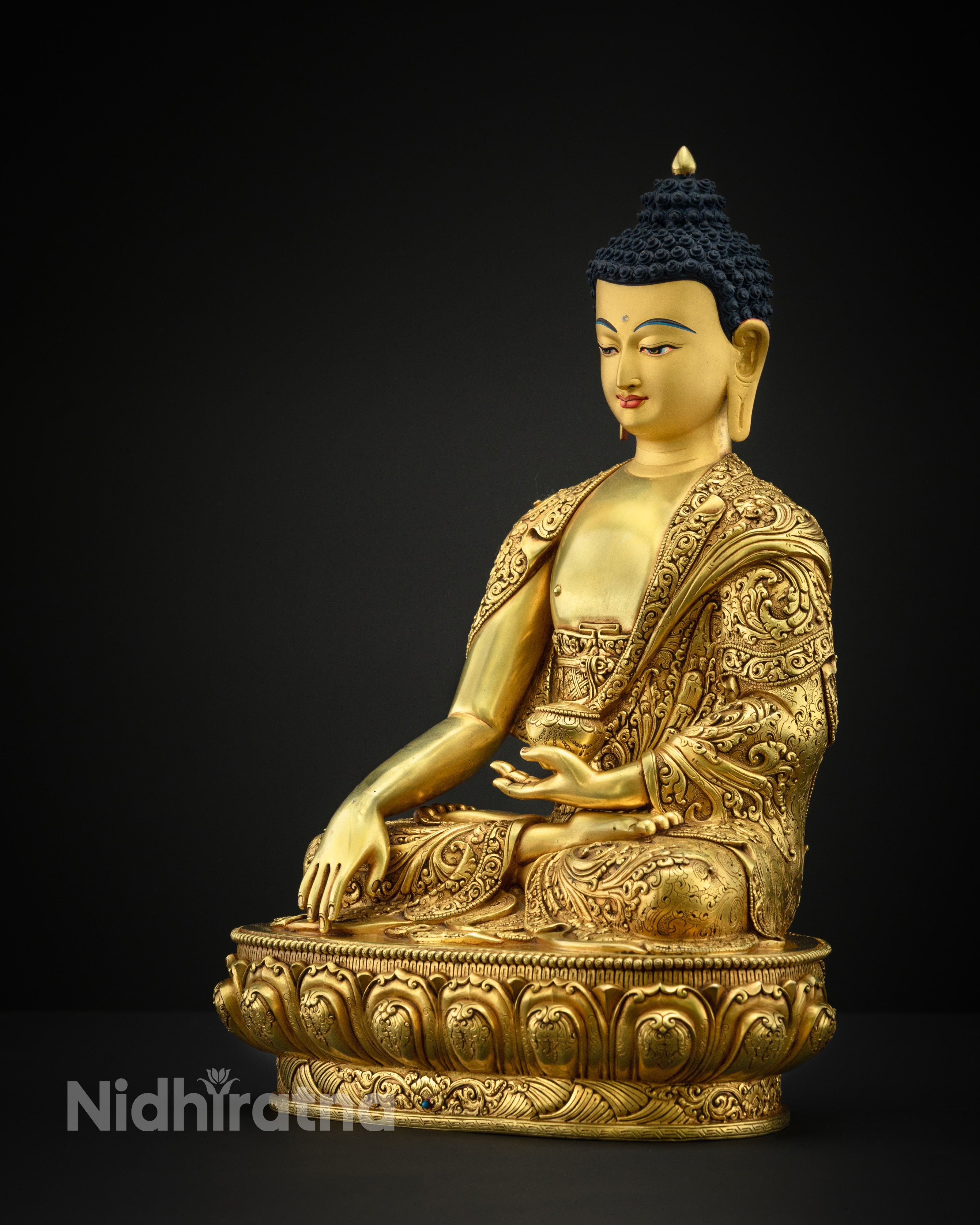 Shakyamuni Buddha Statue | Handcrafted Spiritual Decor