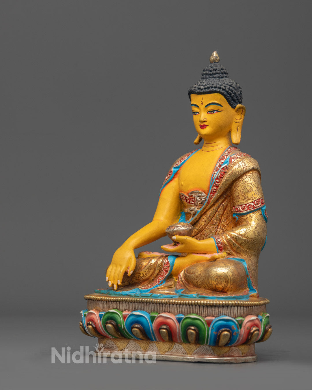 Yellow Shakyamuni Buddha Statue | Statue for Sale