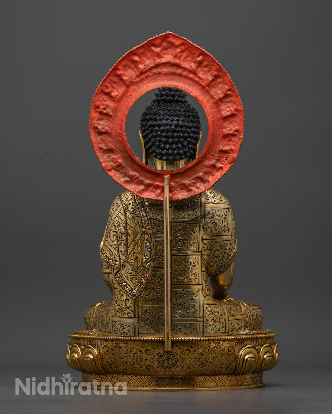 Shakyamuni Buddha Statue | Hand-Carved Tibetan Buddha