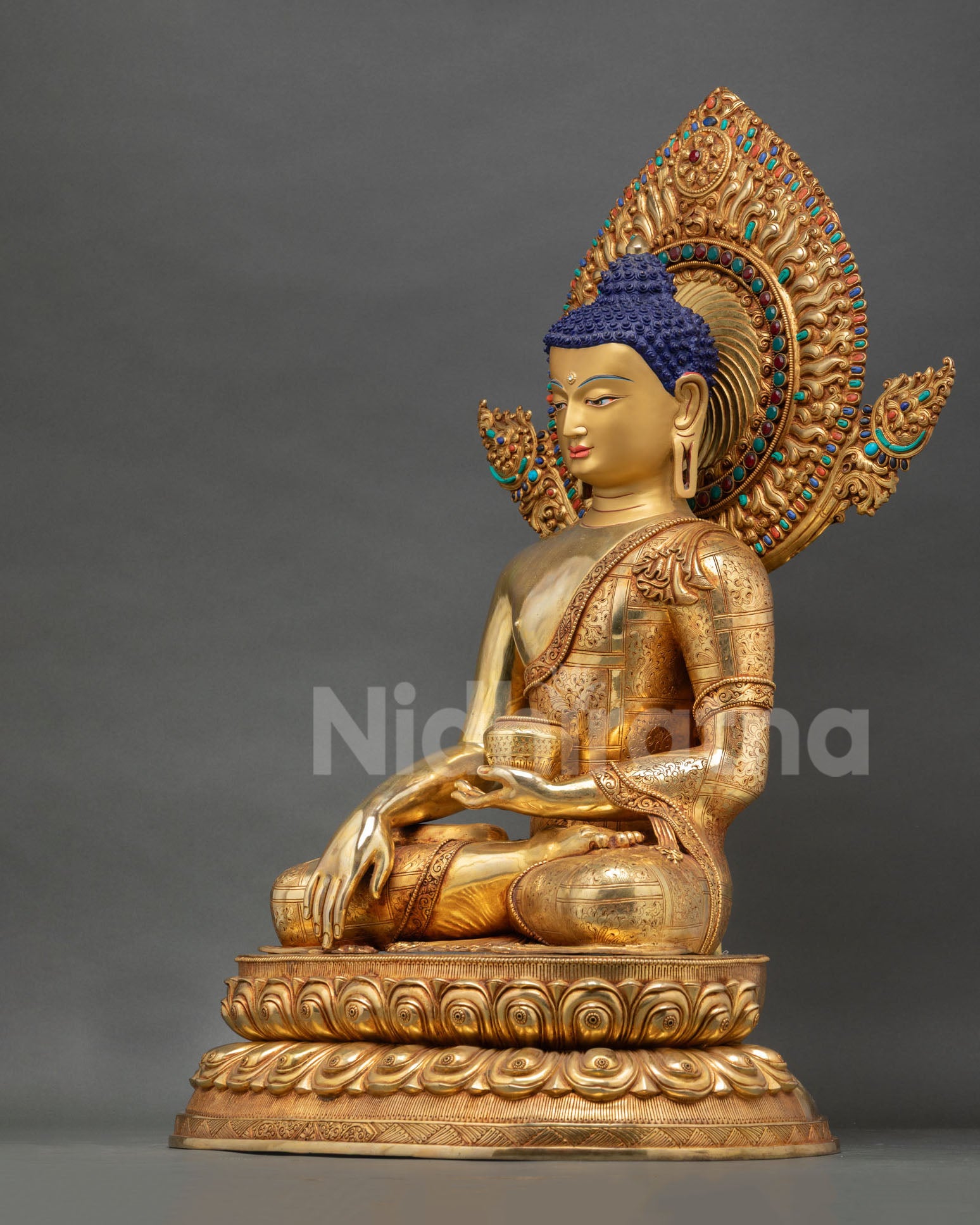 Buddha Shakyamuni Statue | Lost Wax Casting Buddhist Art