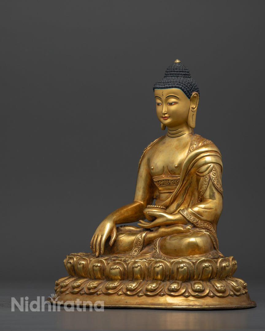 Shakyamuni Buddha Statue | Elegant Tibetan Buddhist Home Decor