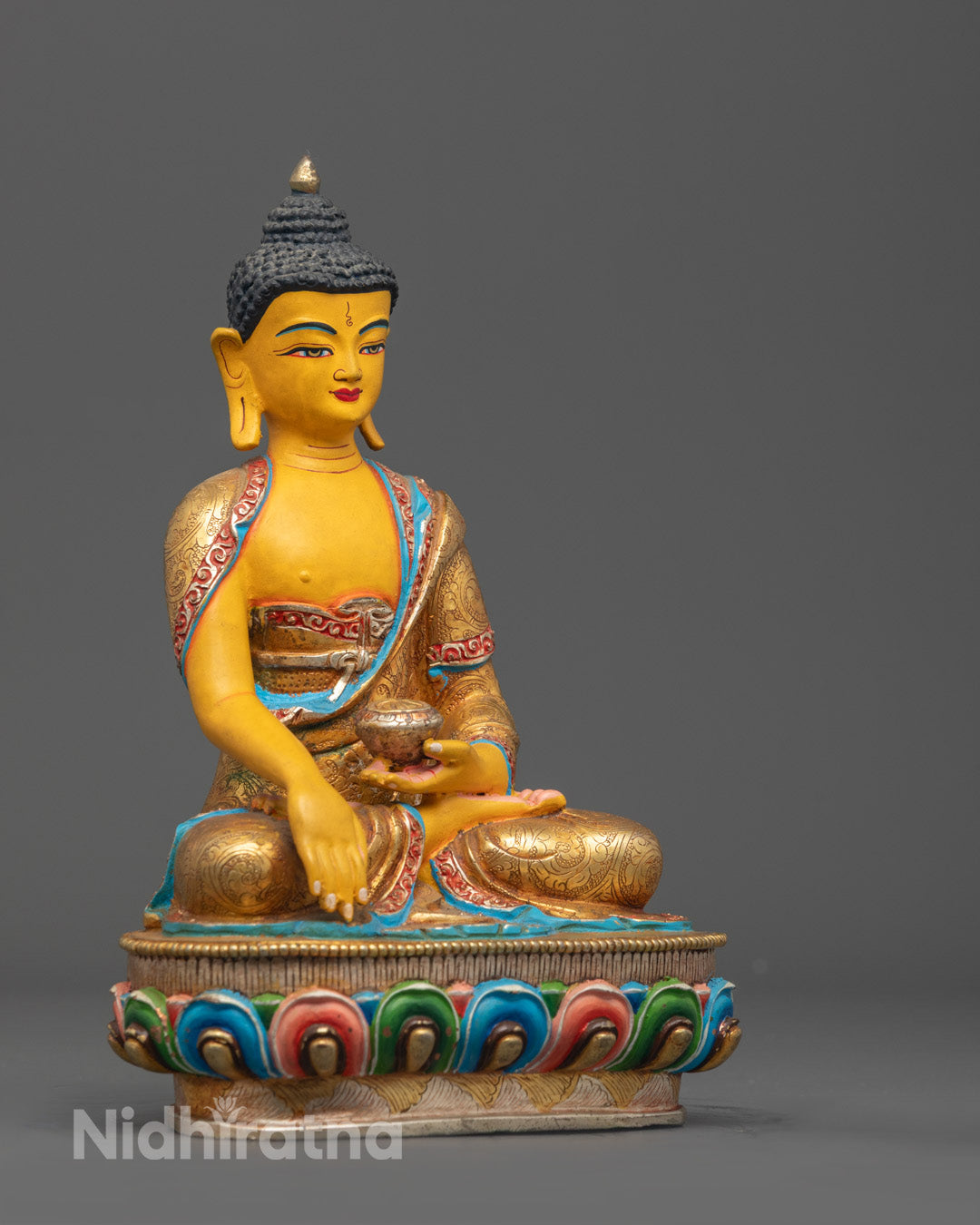 Yellow Shakyamuni Buddha Statue | Statue for Sale