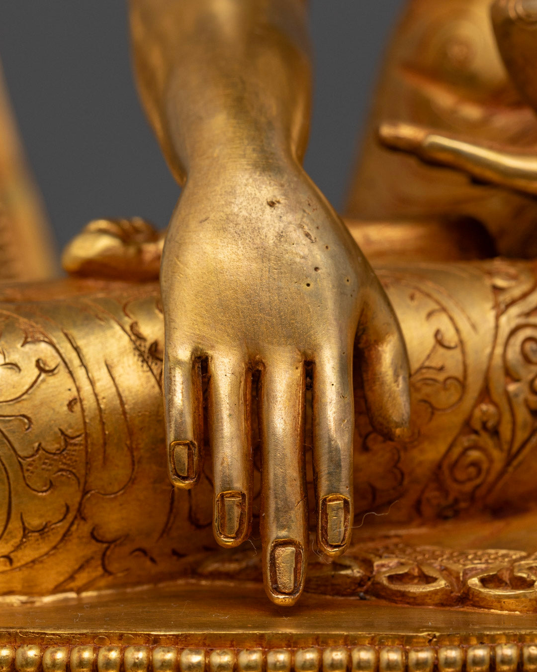 Shakyamuni Buddha Tibetan Statue | Meditation Sculpture