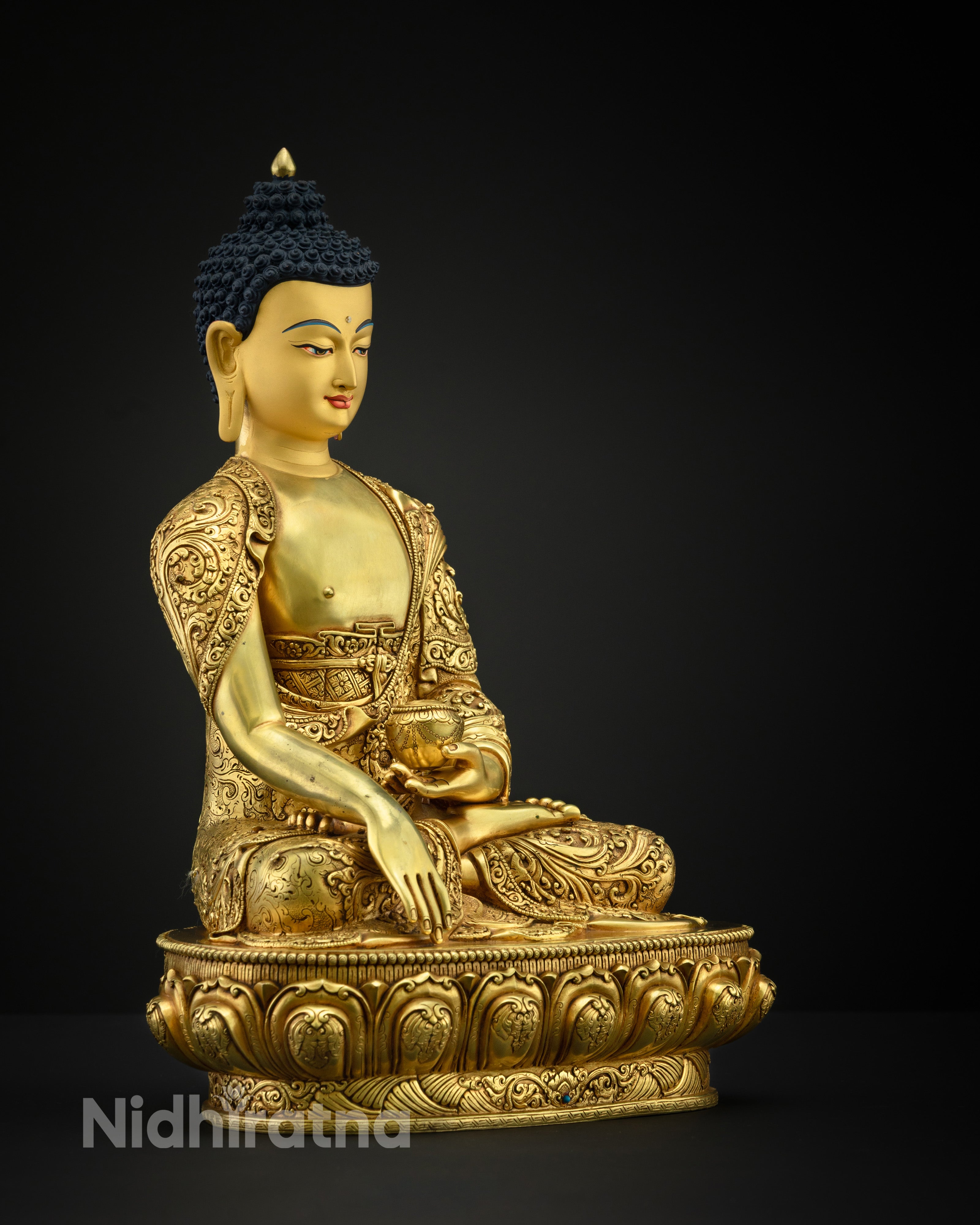 Shakyamuni Buddha Statue | Handcrafted Spiritual Decor