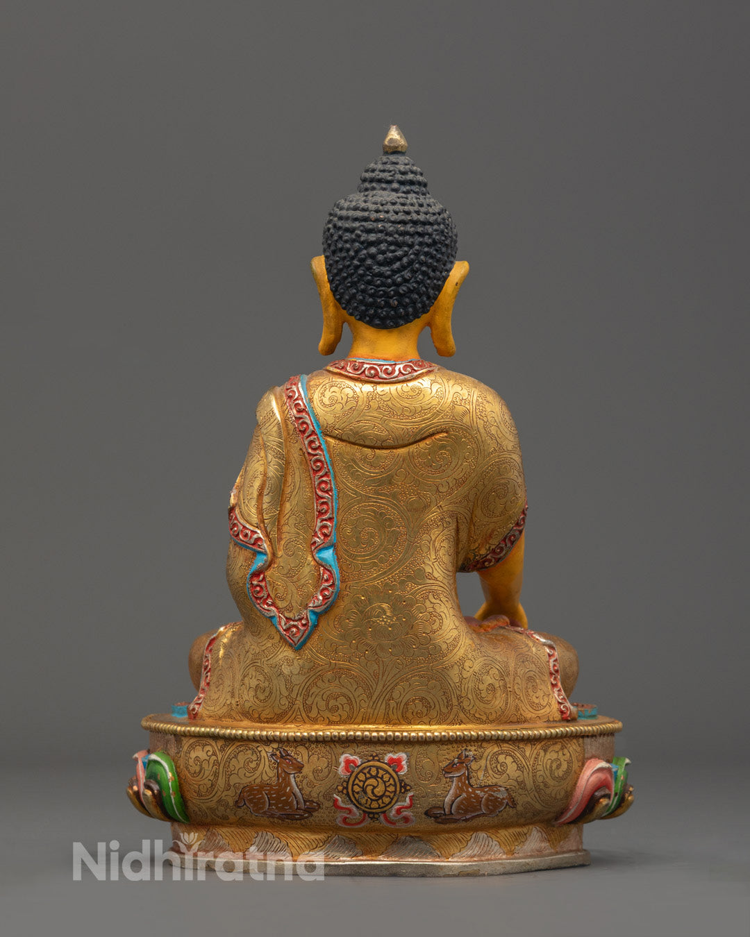 Yellow Shakyamuni Buddha Statue | Statue for Sale