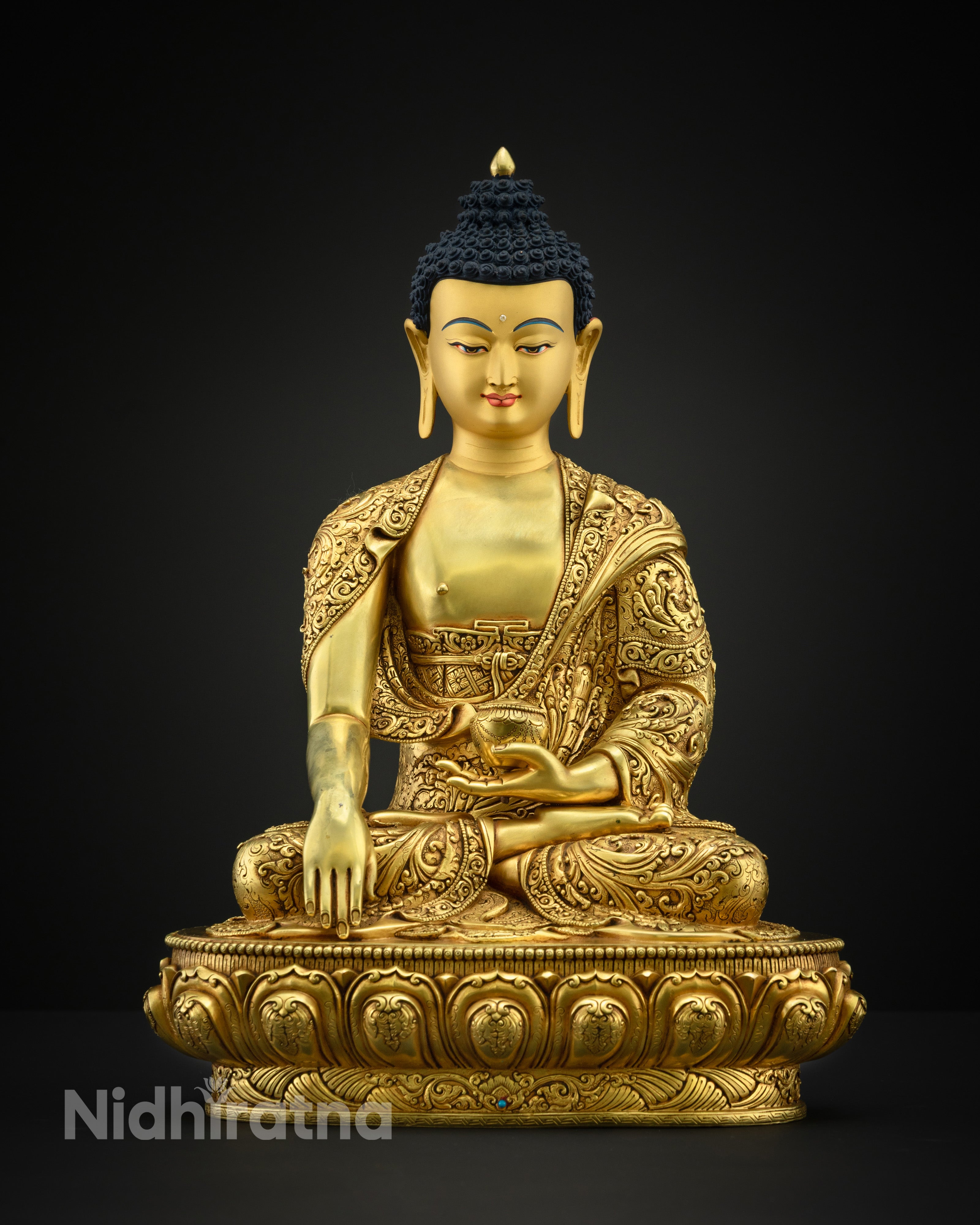 Shakyamuni Buddha Statue | Handcrafted Spiritual Decor