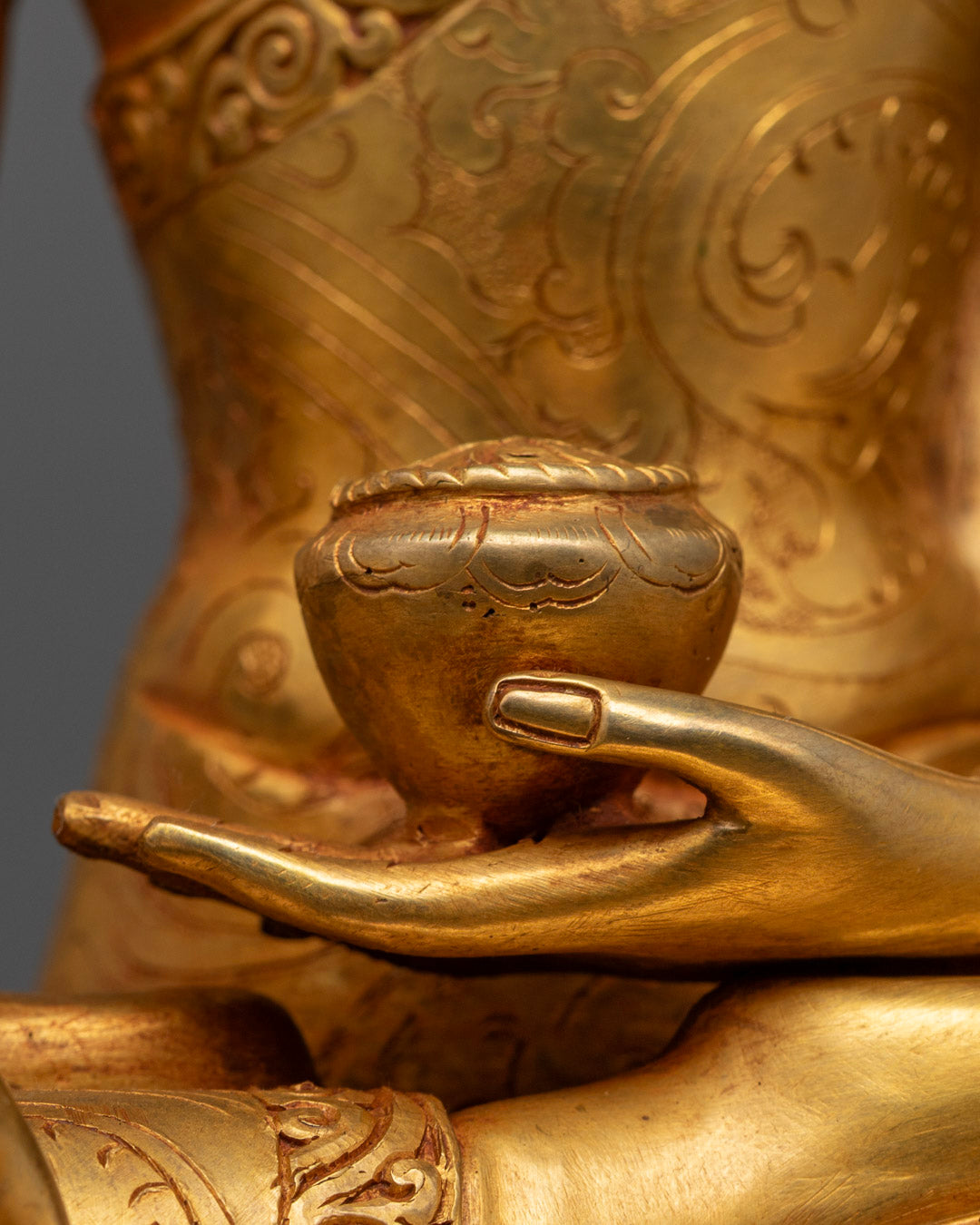 Shakyamuni Buddha Tibetan Statue | Meditation Sculpture