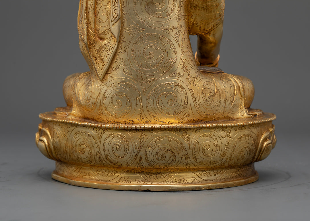 Crystal Shakyamuni Buddha Statue | Handcrafted in Nepal