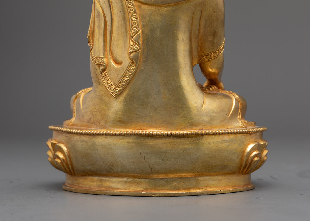 Authentic Nepalese Buddha Statue for Altar and Shrine