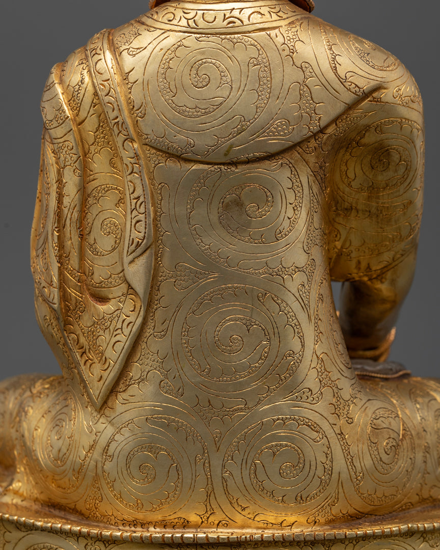 Crystal Shakyamuni Buddha Statue | Handcrafted in Nepal