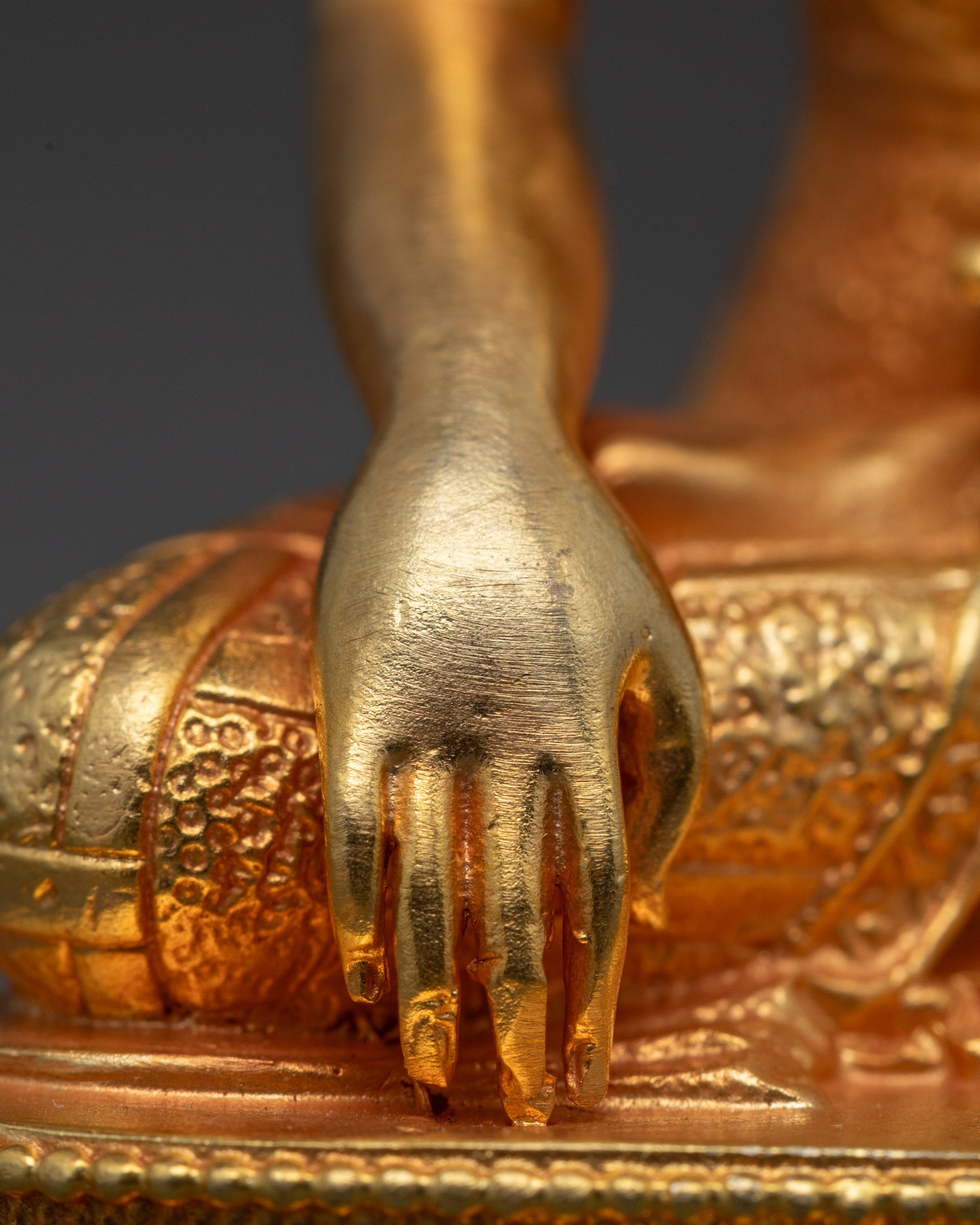 Machine-Crafted Shakyamuni Buddha Statue | Crafted by Nepalese Masters