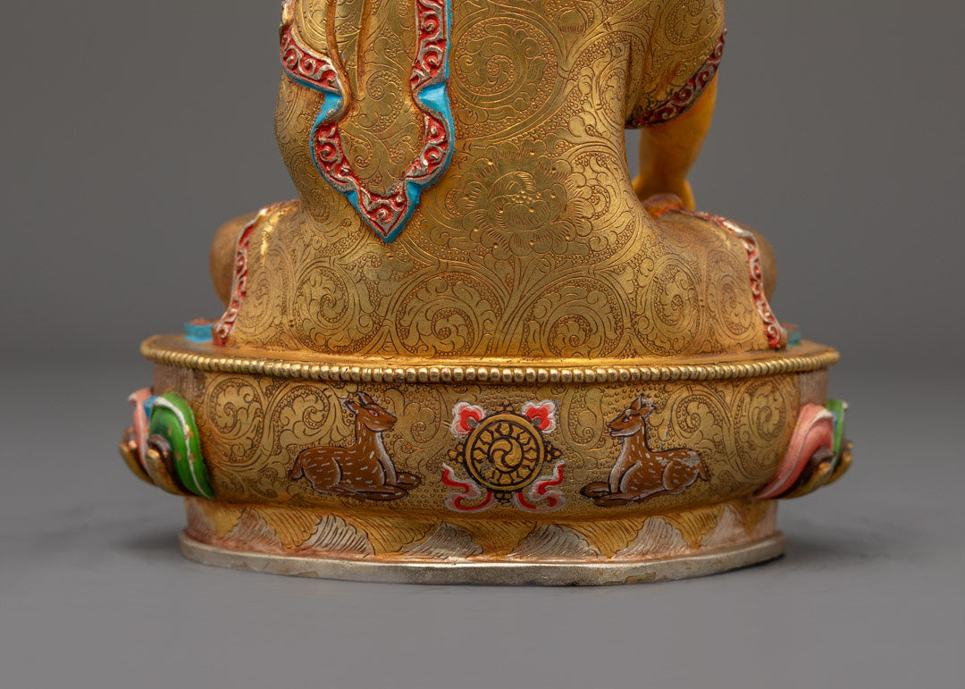 Yellow Shakyamuni Buddha Statue | Statue for Sale