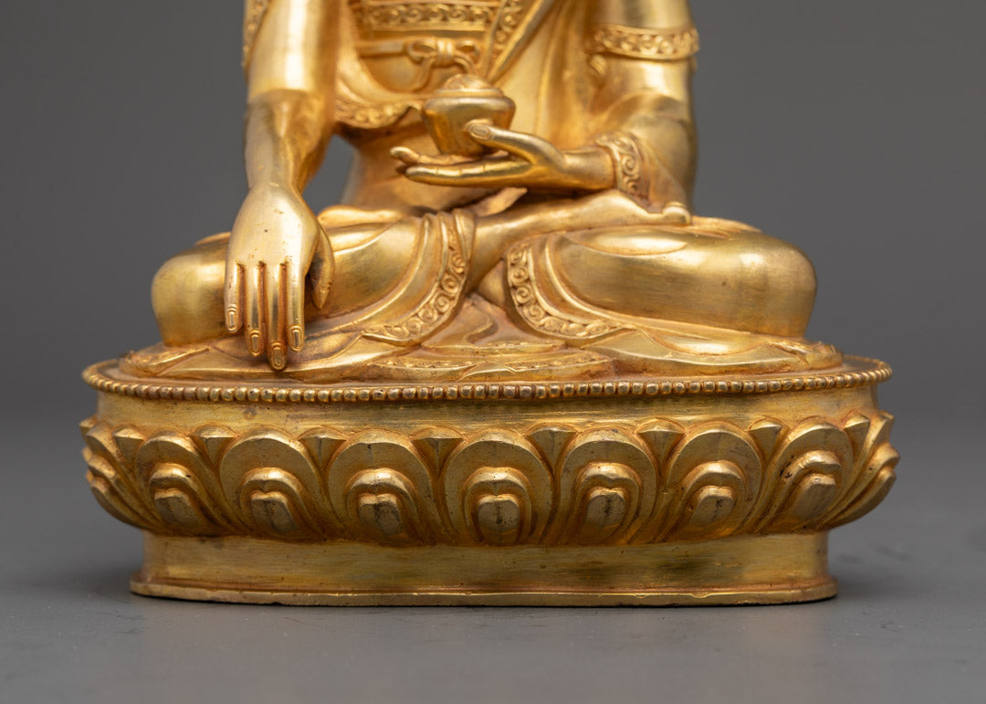 Authentic Nepalese Buddha Statue for Altar and Shrine