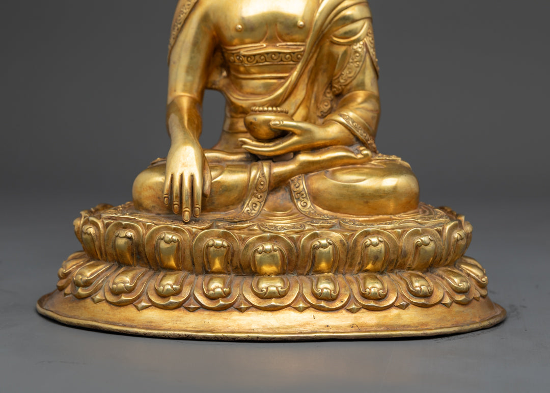 Shakyamuni Buddha Statue | Elegant Tibetan Buddhist Home Decor