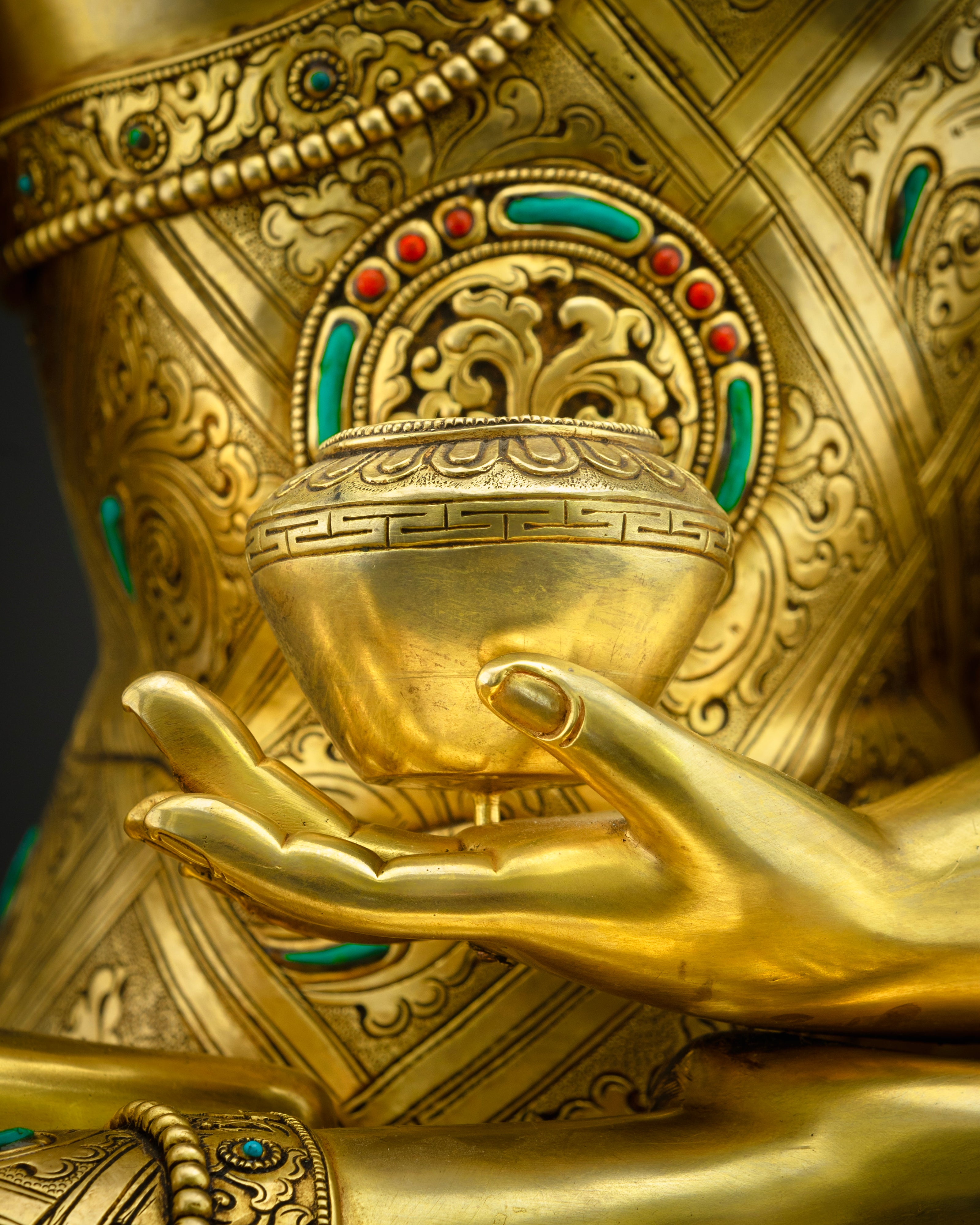 Vajrayana Shakyamuni Buddha Statue | Tibetan Sacred Buddhist Art