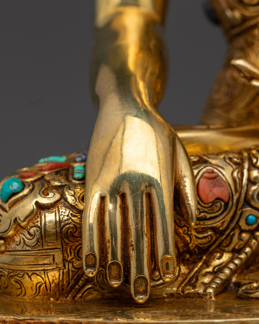 Shakyamuni Buddha Statue | Traditionally Hand-Carved
