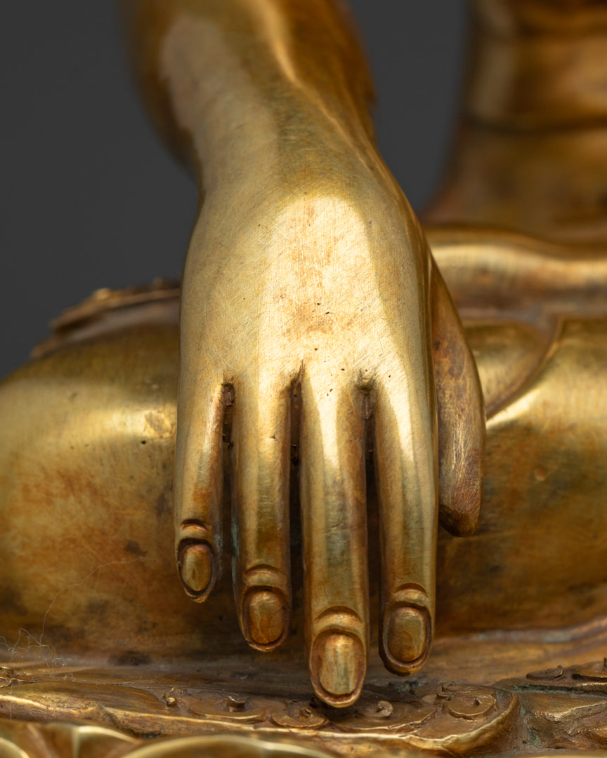 Shakyamuni Buddha Statue | Elegant Tibetan Buddhist Home Decor