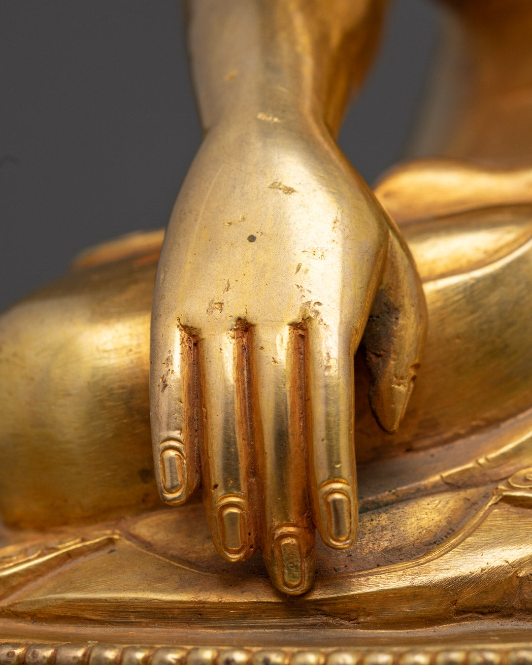 Authentic Nepalese Buddha Statue for Altar and Shrine