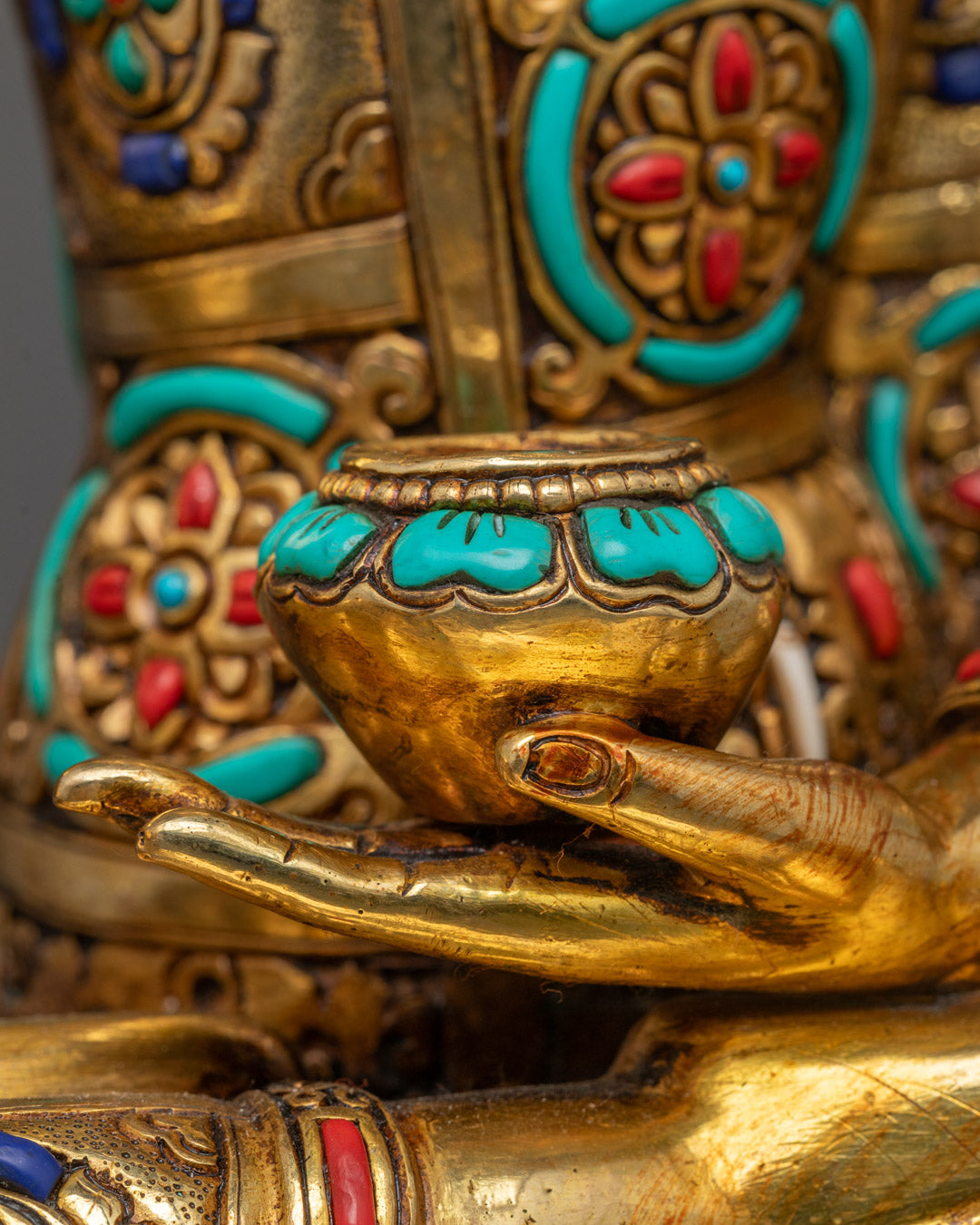 Sacred Three Buddha Set | Shakyamuni, Amitabha, Medicine for Home and Peace