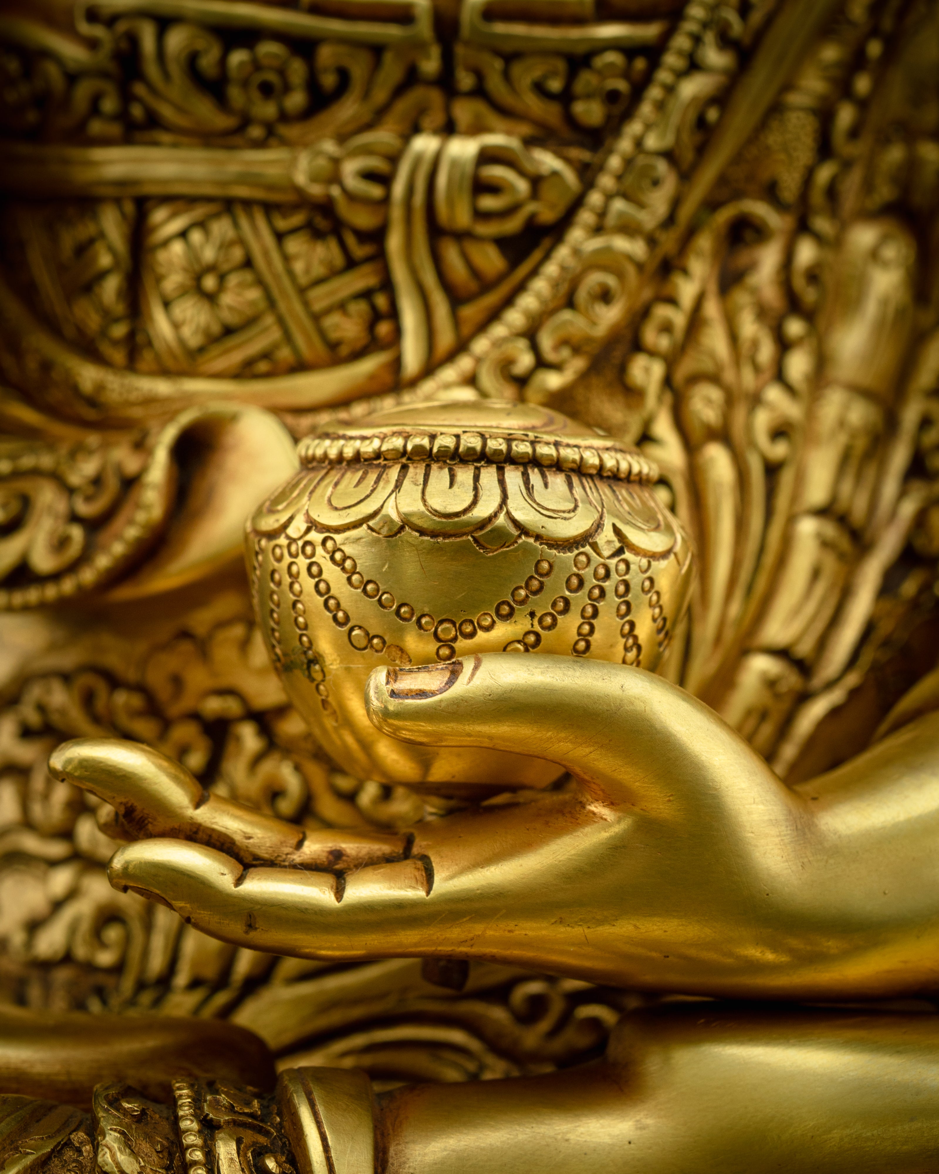 Shakyamuni Buddha Statue | Handcrafted Spiritual Decor